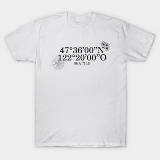 Seattle Contact Information T-Shirt